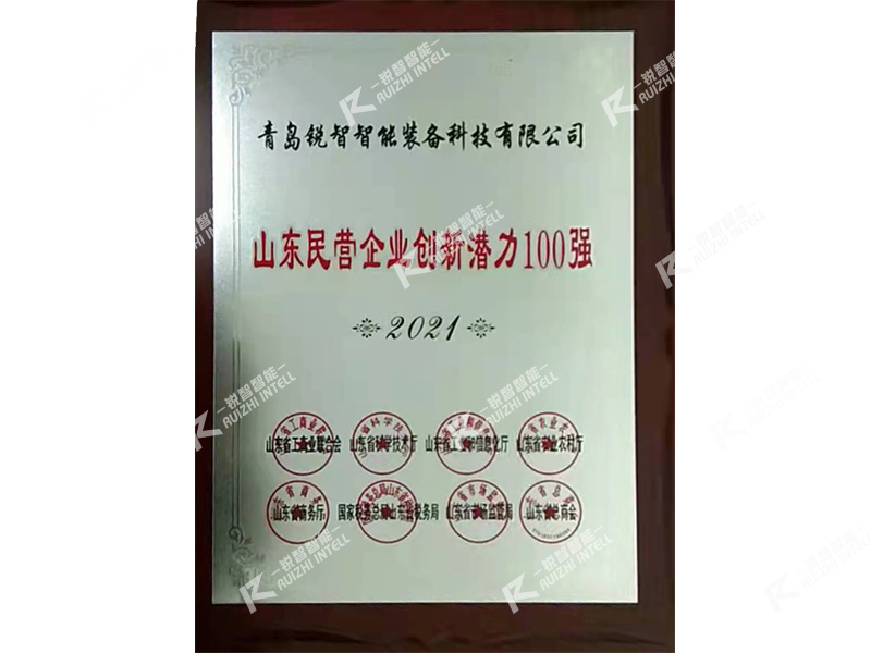 山东省民营企业创新潜力100强